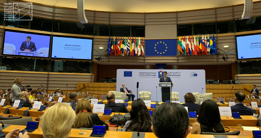 Opening Session at the Brussels VII Conference. Photo Credit: STJ